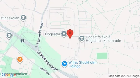 Apartments for rent i Lidingö - kort over placeringen