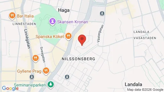 Apartments for rent i Gothenburg City Centre - kort over placeringen