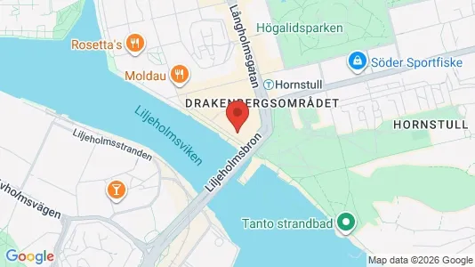 Apartments for rent i Södermalm - kort over placeringen