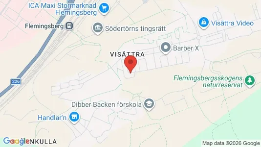 Apartments for rent i Huddinge - kort over placeringen