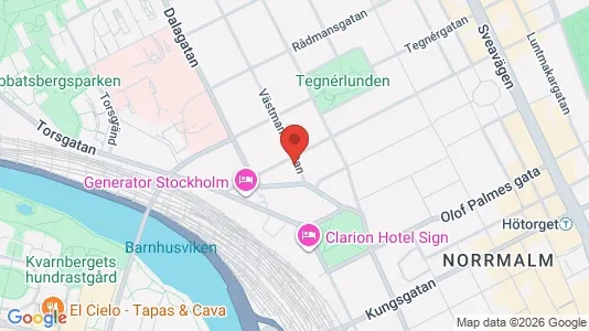 Apartments for rent i Stockholm City - kort over placeringen