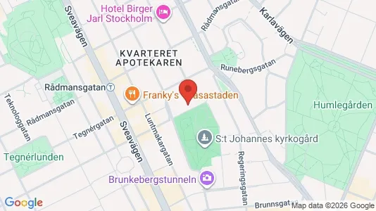 Apartments for rent i Stockholm City - kort over placeringen