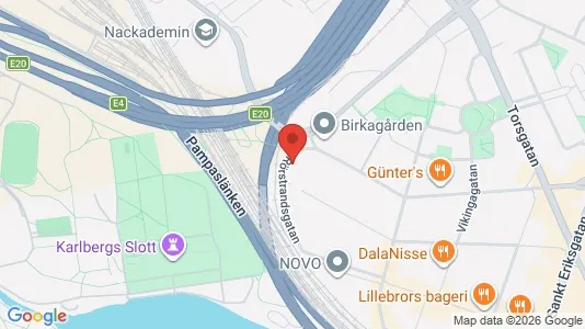 Apartments for rent i Vasastan - kort over placeringen