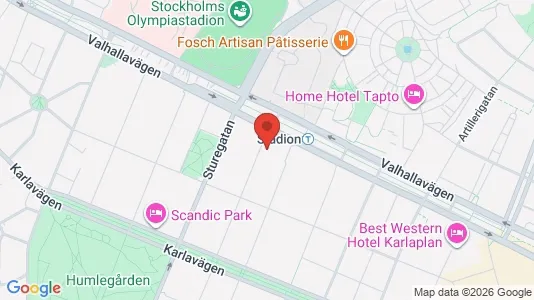 Apartments for rent i Östermalm - kort over placeringen