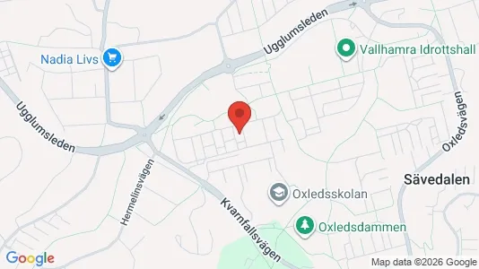 Apartments for rent i Partille - kort over placeringen