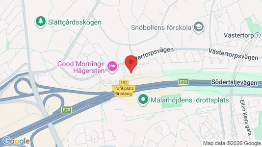 Apartments for rent i Stockholm South - kort over placeringen
