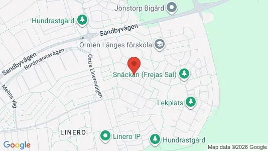 Apartments for rent i Lund - kort over placeringen