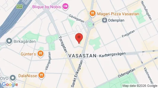 Apartments for rent i Vasastan - kort over placeringen