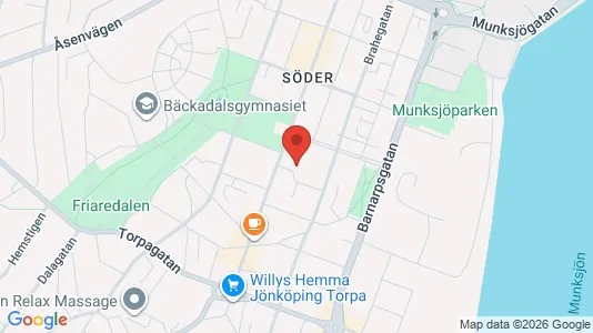 Apartments for rent i Jönköping - kort over placeringen