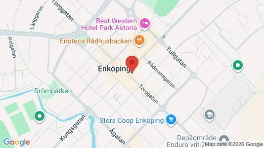 Apartments for rent i Enköping - kort over placeringen
