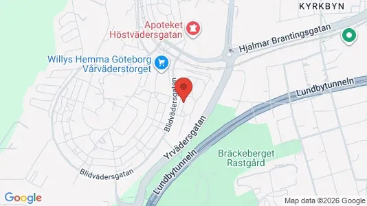Apartments for rent i Västra hisingen - kort over placeringen