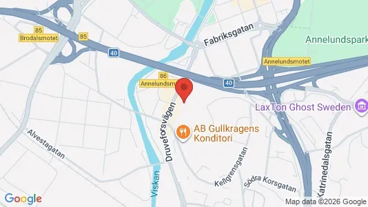 Apartments for rent i Borås - kort over placeringen