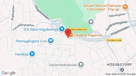 Apartments for rent i Majorna-Linné - kort over placeringen