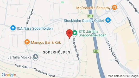 Apartments for rent i Järfälla - kort over placeringen