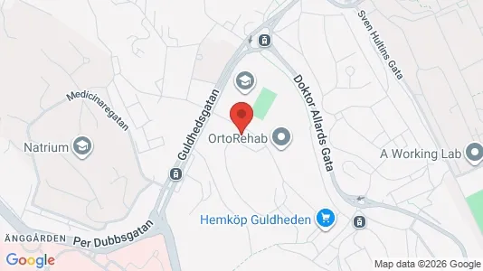 Apartments for rent i Gothenburg City Centre - kort over placeringen