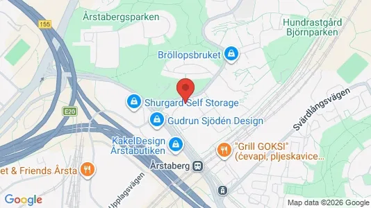 Apartments for rent i Södermalm - kort over placeringen