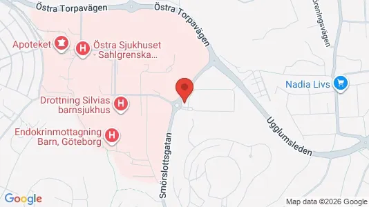 Apartments for rent i Örgryte-Härlanda - kort over placeringen