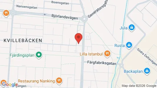 Apartments for rent i Lundby - kort over placeringen
