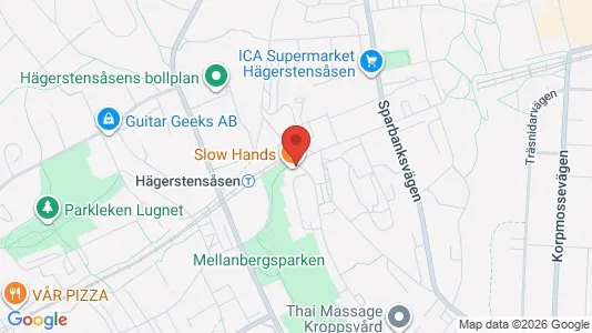Apartments for rent i Stockholm South - kort over placeringen