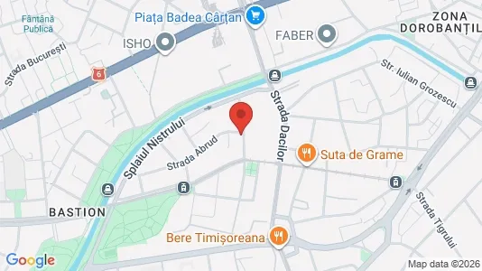 Apartments for rent i Timişoara - kort over placeringen