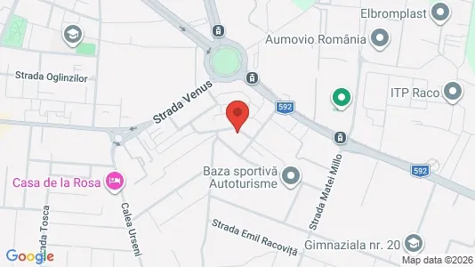 Apartments for rent i Timişoara - kort over placeringen