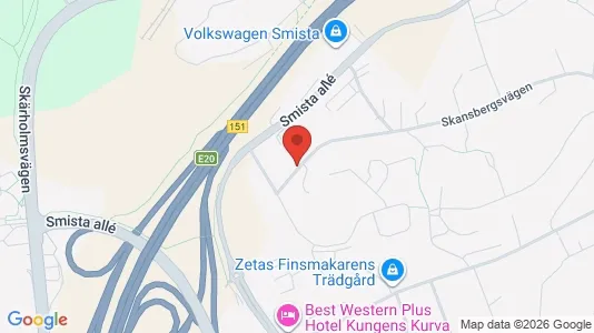 Apartments for rent i Huddinge - kort over placeringen
