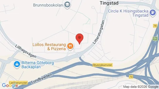 Apartments for rent i Norra hisingen - kort over placeringen