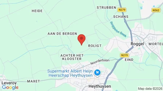 Apartments for rent i Leudal - kort over placeringen