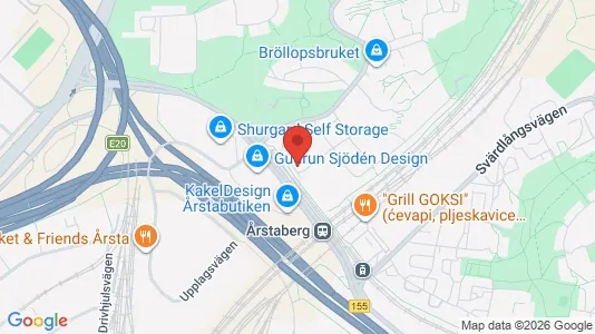 Apartments for rent i Södermalm - kort over placeringen