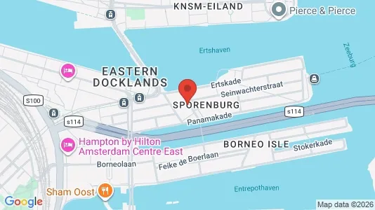Apartments for rent i Amsterdam Zeeburg - kort over placeringen