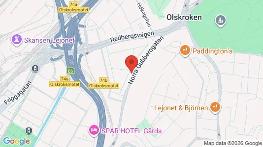 Apartments for rent i Örgryte-Härlanda - kort over placeringen