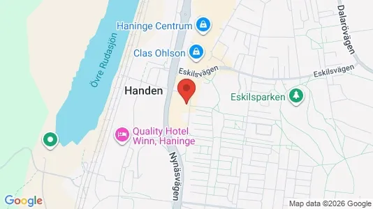 Apartments for rent i Haninge - kort over placeringen