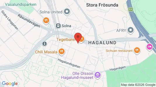 Apartments for rent i Solna - kort over placeringen