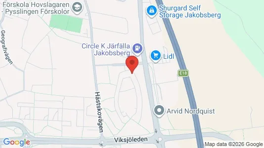 Apartments for rent i Järfälla - kort over placeringen