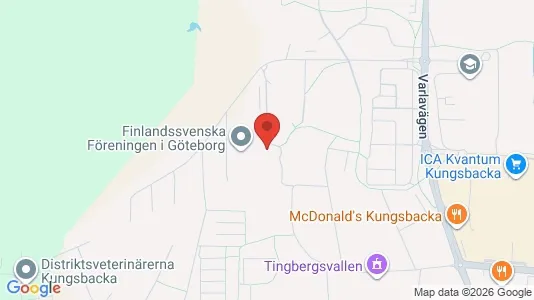 Apartments for rent i Kungsbacka - kort over placeringen