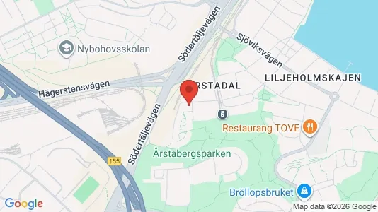 Apartments for rent i Södermalm - kort over placeringen