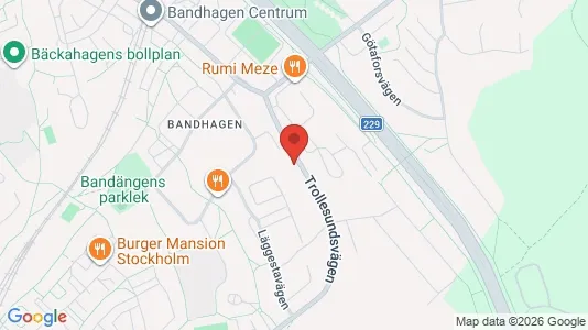Apartments for rent i Stockholm South - kort over placeringen