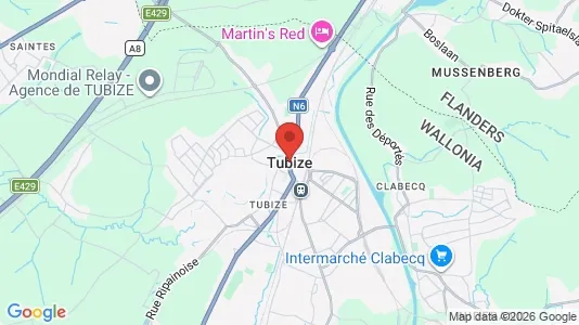 Apartments for rent i Tubeke - kort over placeringen