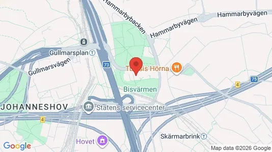 Apartments for rent i Stockholm South - kort over placeringen