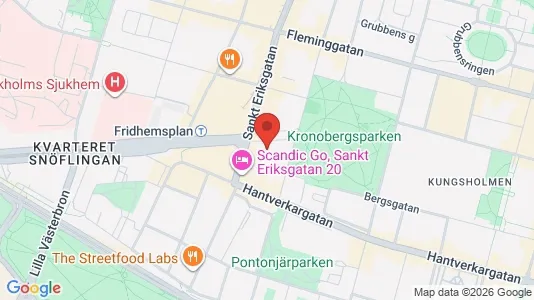 Apartments for rent i Kungsholmen - kort over placeringen