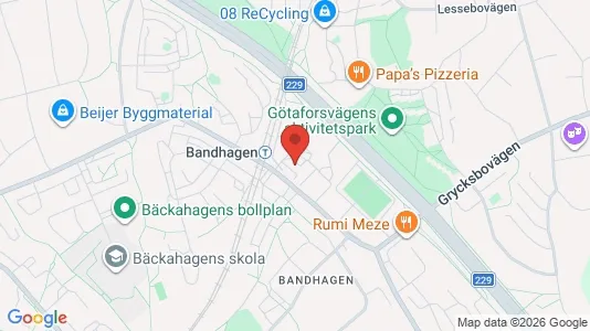Apartments for rent i Stockholm South - kort over placeringen