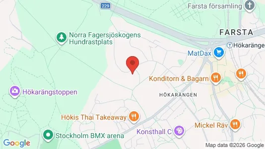 Apartments for rent i Stockholm South - kort over placeringen