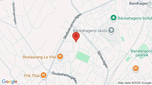 Apartments for rent i Stockholm South - kort over placeringen