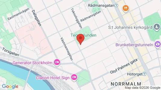 Apartments for rent i Stockholm City - kort over placeringen