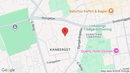 Apartments for rent i Linköping - kort over placeringen