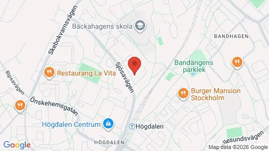 Apartments for rent i Stockholm South - kort over placeringen