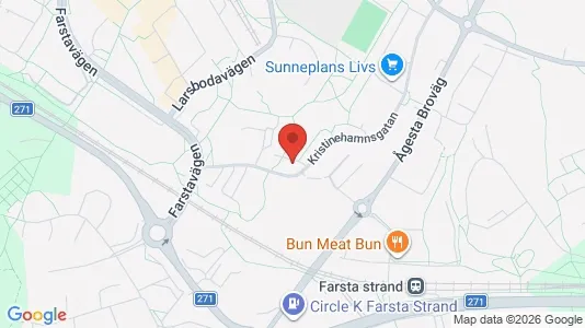 Apartments for rent i Stockholm South - kort over placeringen