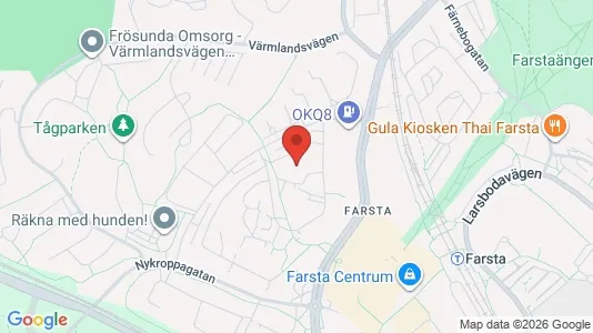 Apartments for rent i Stockholm South - kort over placeringen