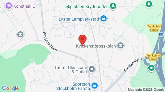 Apartments for rent i Stockholm South - kort over placeringen