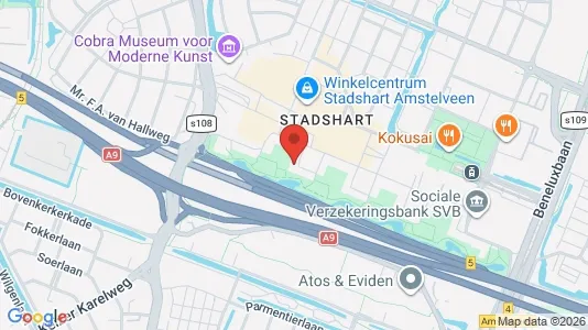 Houses for rent i Amstelveen - kort over placeringen